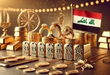 أسعار الذهب في العراق اليوم