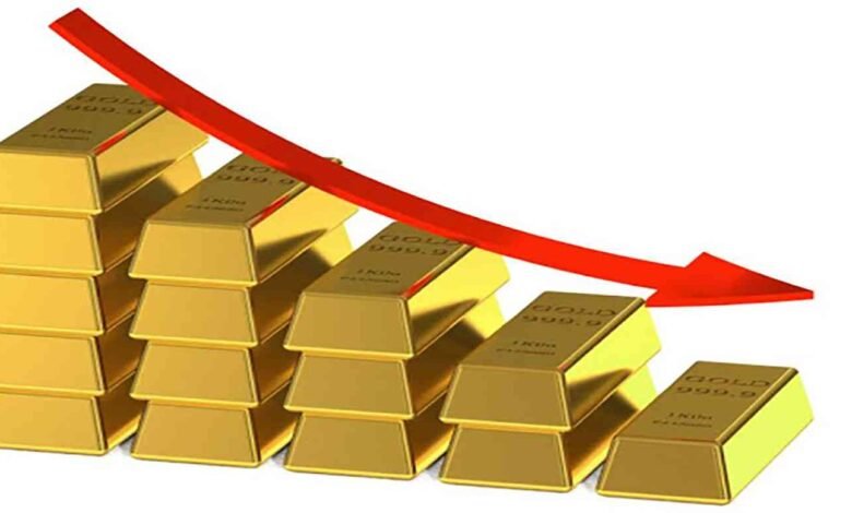 تراجع أسعار الذهب