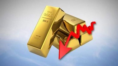 سعر الذهب ينخفض